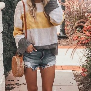 Nordstrom BP. Color block sweater